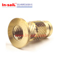 China Fastener Supplier Brass Substituição mole para caixa plástica